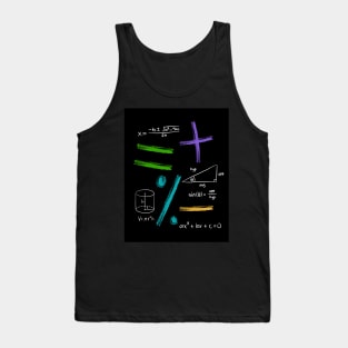 Maths T-shirt design Tank Top